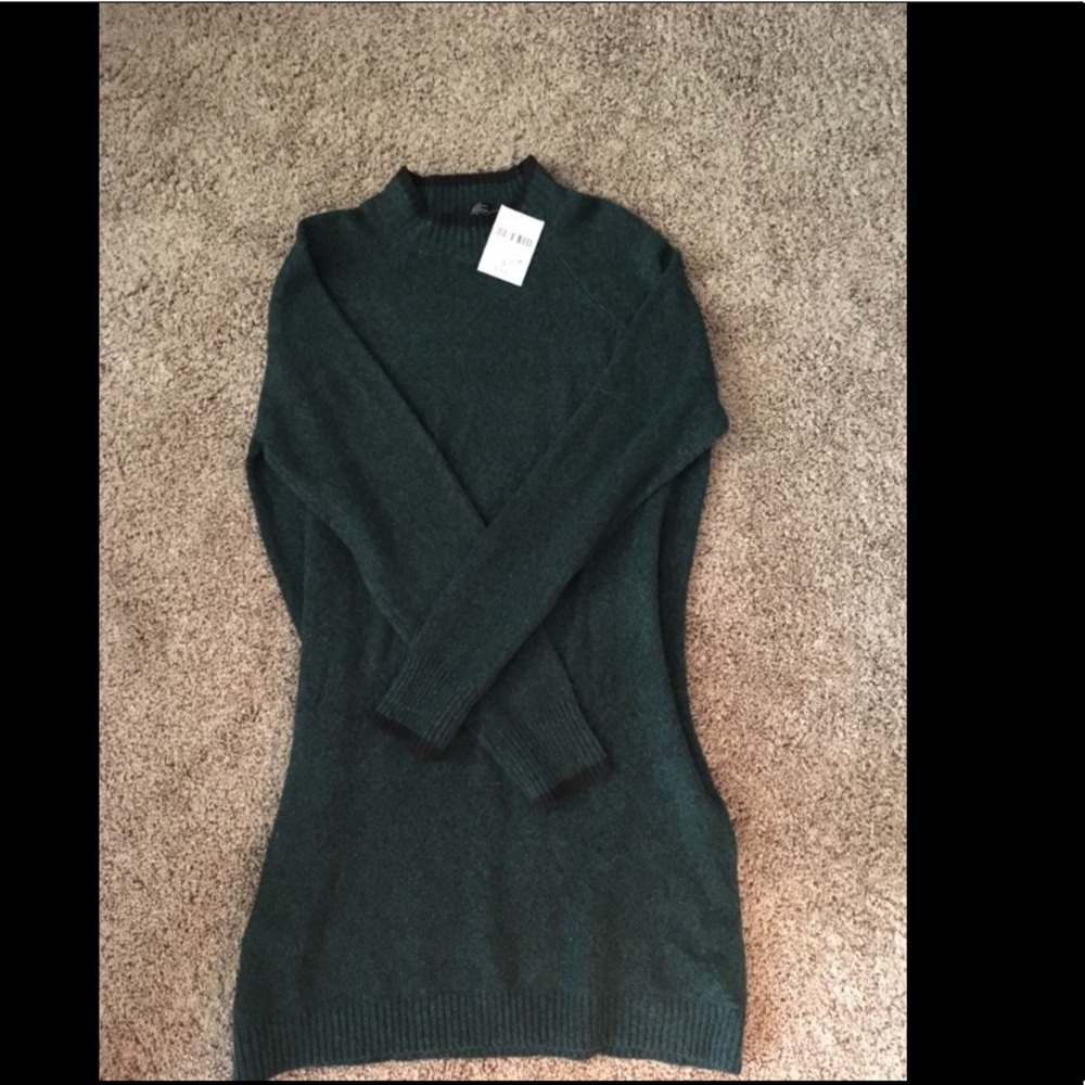 Forever 21 Green Sweater Dress